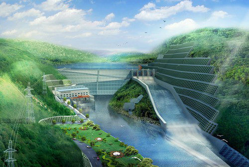 望江老挝南塔河1号水电站项目